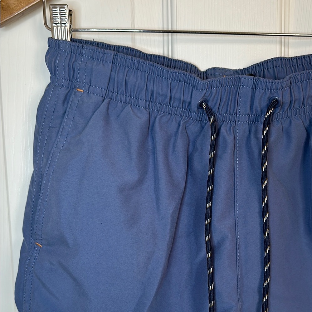 Blue Drawstring Shorts - Picture 2 of 4